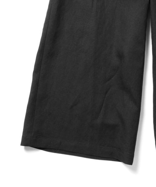 Demi-Luxe BEAMS（デミルクス ビームス）の「Demi-Luxe BEAMS / リネンガウチョパンツ（その他パンツ・レディース・ブラック/カーキ・38/40/36）」の14枚目の写真