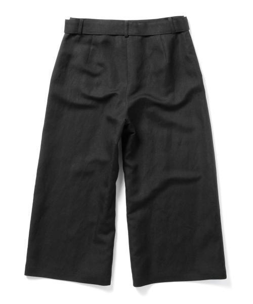 Demi-Luxe BEAMS（デミルクス ビームス）の「Demi-Luxe BEAMS / リネンガウチョパンツ（その他パンツ・レディース・ブラック/カーキ・38/40/36）」の15枚目の写真