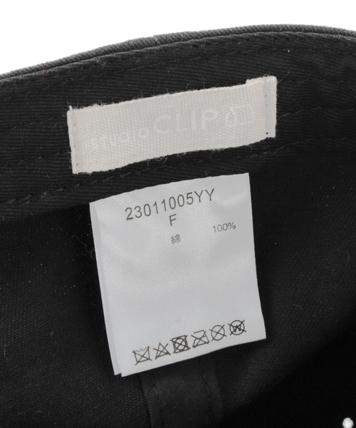 studio CLIP（スタディオクリップ）の「newhattanツイルキャップ（キャップ・レディース・ピンク/ライトグレー/ブラック・FREE）」の13枚目の写真