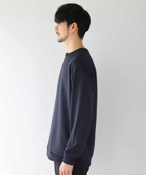 LIL VENDARS(リルヴェンダース)の「サイドスリットポケット付きライトスオンスウェットシャツ(Tシャツ/カットソー・メンズ・ネイビー/ブラウン/グリーン/ブラック/グレー/ブルー・M/L/XL)」の22枚目の写真
