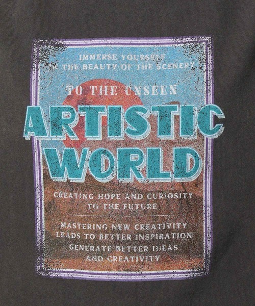 PAGEBOY（ページボーイ）の「ツアーポスターロンT（Tシャツ/カットソー・レディース・チャコールグレー/オフホワイト・FREE）」の18枚目の写真