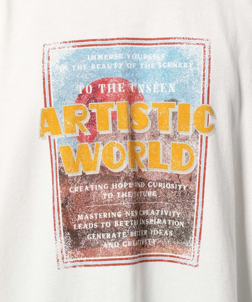 PAGEBOY（ページボーイ）の「ツアーポスターロンT（Tシャツ/カットソー・レディース・チャコールグレー/オフホワイト・FREE）」の21枚目の写真