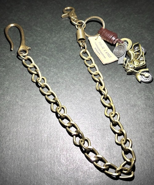 【セール】【1004ST】アメカジ シルバー ウォレットチェーン (MA)（ウォレットチェーン）｜1004ST（イチマルマルヨンエスティー）