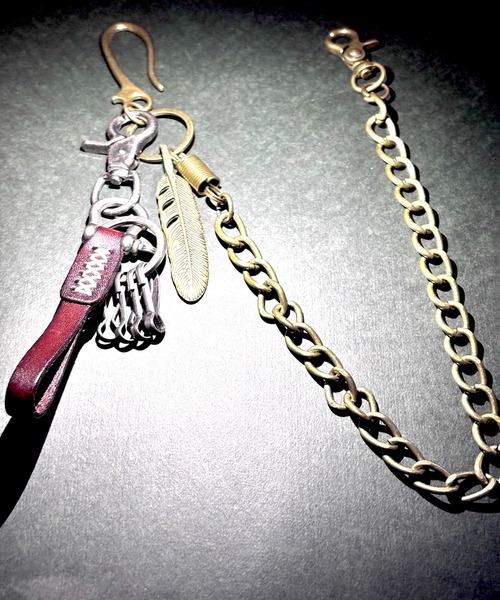 【セール】【1004ST】アメカジ シルバー ウォレットチェーン (MA)（ウォレットチェーン）｜1004ST（イチマルマルヨンエスティー）