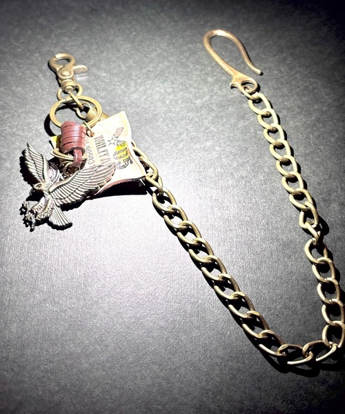 【セール】【1004ST】アメカジ シルバー ウォレットチェーン (MA)（ウォレットチェーン）｜1004ST（イチマルマルヨンエスティー）