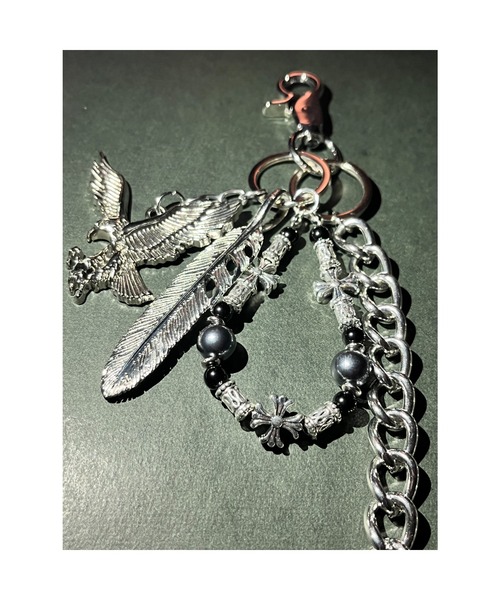 【セール】【1004ST】アメカジ シルバー ウォレットチェーン (MA)（ウォレットチェーン）｜1004ST（イチマルマルヨンエスティー）