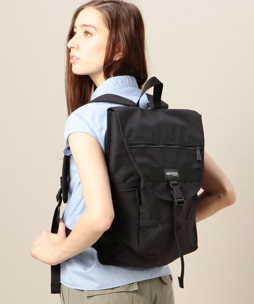 BEAUTY&YOUTH UNITED ARROWS（ビューティーアンドユースユナイテッドアローズ）の「BYBC JOHN PETERS NEW YORK バックパック（バックパック/リュック・レディース・ブラック・フリー）」の7枚目の写真