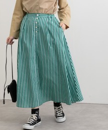 ロンストプリントフレアースカート