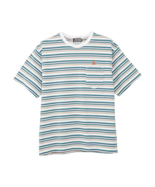 HYSTERIC GLAMOUR（ヒステリックグラマー）の「HYSTERIC KILLER刺繍 ポケ付きTシャツ（Tシャツ/カットソー・メンズ・ホワイト/イエロー/ネイビー・SMALL/MEDIUM/LARGE/X-LARGE）」の2枚目の写真