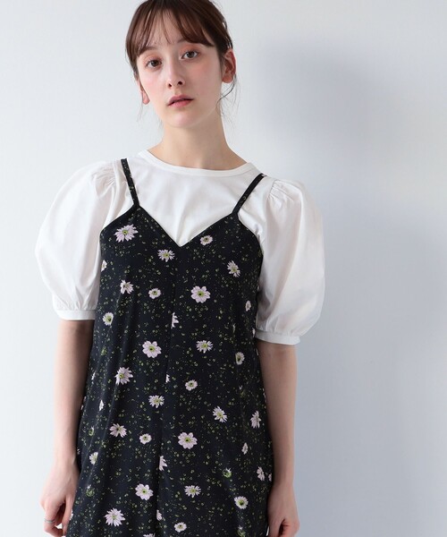 Ray BEAMS（レイビームス）の「Ray BEAMS / ギャザー パフスリーブ Tシャツ（Tシャツ/カットソー・レディース・ホワイト/ブラック/ケリー・ONE SIZE）」の22枚目の写真