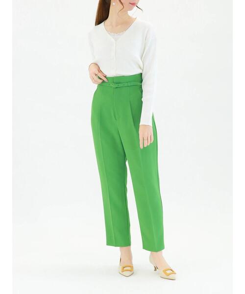 Te chichi（テチチ）の「パールボタンリブカーディガン（カーディガン/ボレロ・レディース・ブラック/ブルー/オフホワイト/ピンク・ﾌﾘ-）」の21枚目の写真