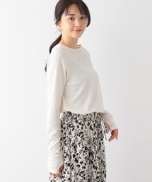 GLOBAL WORK | シア―ボートネックロングスリーブ/一部店舗限定/176629(Tシャツ/カットソー)