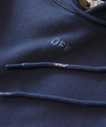 ☆OFF-WHITE☆ ARROW SLIM フーディ 正規品 off white（オフホワイト）の「【OFF-WHITE】 オフホワイト