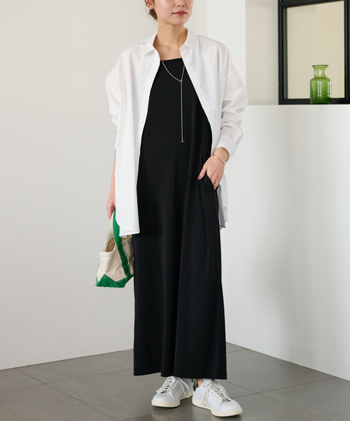 JOURNAL STANDARD relume(ジャーナルスタンダード レリューム)の「キャミワンピース(ワンピース・レディース・チャコールグレー/ブラック・FREE)」の11枚目の写真