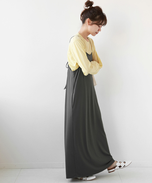 JOURNAL STANDARD relume(ジャーナルスタンダード レリューム)の「キャミワンピース(ワンピース・レディース・チャコールグレー/ブラック・FREE)」の21枚目の写真