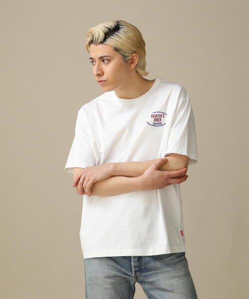 AVIREX(アヴィレックス)の「WEST COAST T-SHIRT OVAL LOGO / ウェスト コースト Tシャツ オーバル ロゴ / AVIREX / アヴィレックス(Tシャツ/カットソー・メンズ・その他18/ブラック/その他10/ホワイト/ネイビー・L/M/XL/2XL)」の1枚目の写真