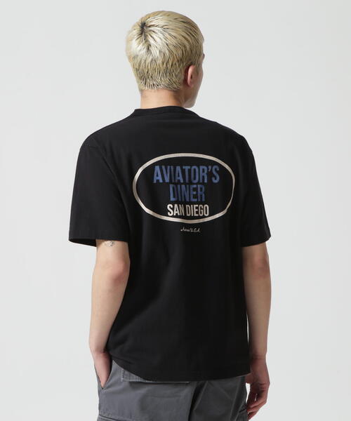 AVIREX(アヴィレックス)の「WEST COAST T-SHIRT OVAL LOGO / ウェスト コースト Tシャツ オーバル ロゴ / AVIREX / アヴィレックス(Tシャツ/カットソー・メンズ・その他18/ブラック/その他10/ホワイト/ネイビー・L/M/XL/2XL)」の18枚目の写真