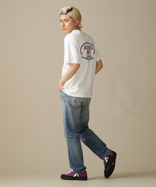 AVIREX(アヴィレックス)の「WEST COAST T-SHIRT OVAL LOGO / ウェスト コースト Tシャツ オーバル ロゴ / AVIREX / アヴィレックス(Tシャツ/カットソー・メンズ・その他18/ブラック/その他10/ホワイト/ネイビー・L/M/XL/2XL)」の9枚目の写真