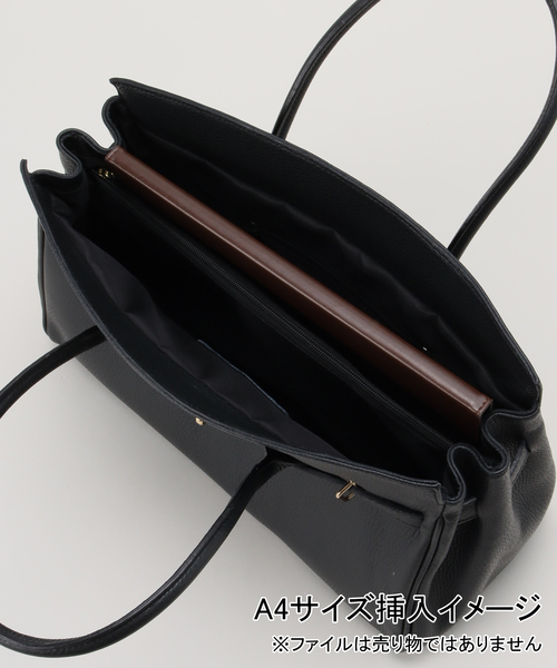 FRAMeWORK（フレームワーク）の「【AULENTTI/オウレンティ】ベルト付きバッグ（ハンドバッグ・レディース・ブラック・FREE）」の10枚目の写真