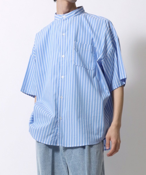 メンズ 半袖シャツ レトロ ドロップショルダー N00258 楽天市場】シャツ メンズ 夏 夏服 半袖 5分袖 半袖シャツ100