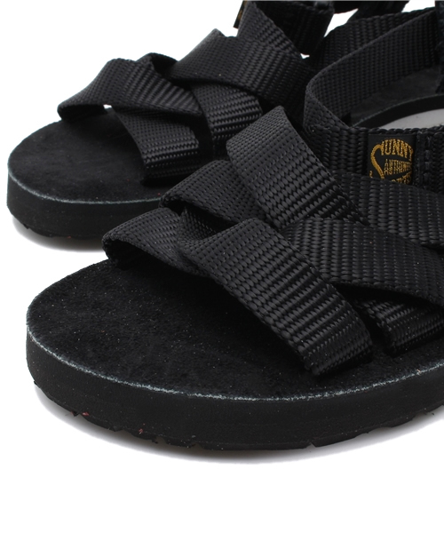 JOURNAL STANDARD(ジャーナルスタンダード)の「【SUNNY SPORTS/サニースポーツ 】SUNNY SPORTS×THE SANDALMAN ウェーブサンダル #(サンダル・レディース・ブラック/ブルー・SMALL/MEDIUM)」の6枚目の写真