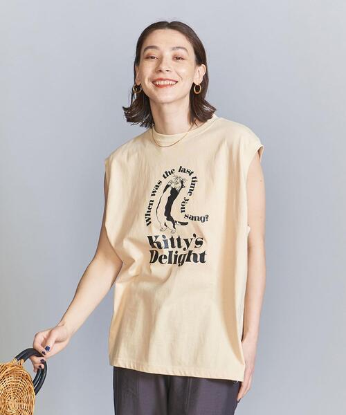 tシャツ 「別注」「WAVE UNION」プリント Tシャツ レディース 26cd011-29226-02b.jpg