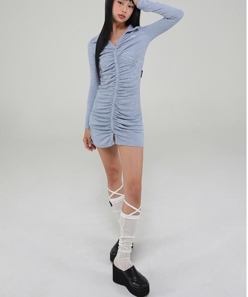 UGLY SHADOW（アグリーシャドウ）の「【Uglyshadow】LACE LONG SOCKS（ソックス/靴下・レディース・ホワイト/ブラック・ONE SIZE）」の15枚目の写真