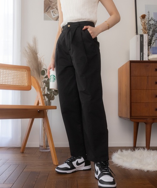 Ada.(エイダ)の「夏の大人カジュアル ワイドシャカパンツ(その他パンツ・レディース・ブラック/ホワイト・S/M)」の11枚目の写真