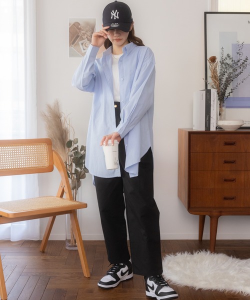 Ada.(エイダ)の「夏の大人カジュアル ワイドシャカパンツ(その他パンツ・レディース・ブラック/ホワイト・S/M)」の9枚目の写真