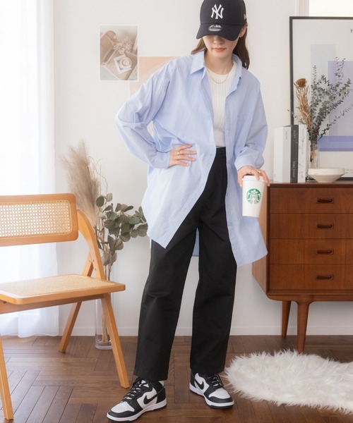Ada.(エイダ)の「夏の大人カジュアル ワイドシャカパンツ(その他パンツ・レディース・ブラック/ホワイト・S/M)」の22枚目の写真