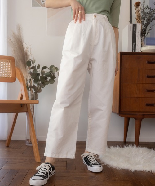 Ada.(エイダ)の「夏の大人カジュアル ワイドシャカパンツ(その他パンツ・レディース・ブラック/ホワイト・S/M)」の15枚目の写真