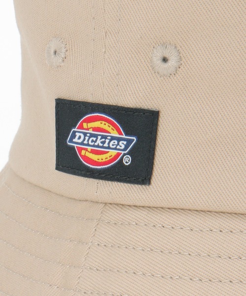 Dickies（ディッキーズ）の「Dickies ディッキーズ ロゴワッペンバケットハット（ハット・メンズ・ネイビー/ブラック/ベージュ/グレー・FREE）」の18枚目の写真