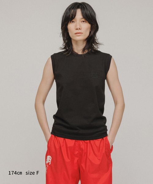 M TO R（ムウトアール）の「［TOPS］【Cordova】Drullinnn’sResort N/S TEE（タンクトップ・レディース・ホワイト/ブラック・FREE）」の11枚目の写真