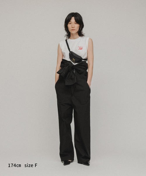 M TO R（ムウトアール）の「［TOPS］【Cordova】Drullinnn’sResort N/S TEE（タンクトップ・レディース・ホワイト/ブラック・FREE）」の13枚目の写真