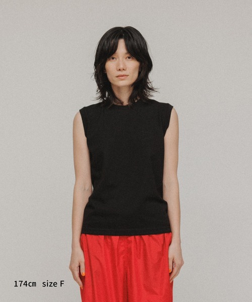 M TO R（ムウトアール）の「［TOPS］【Cordova】Drullinnn’sResort N/S TEE（タンクトップ・レディース・ホワイト/ブラック・FREE）」の17枚目の写真