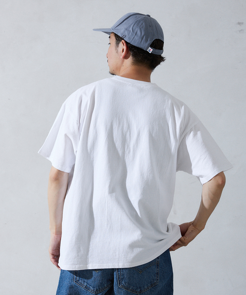 Russell Athletic（ラッセルアスレティック）の「【RUSSELL ATHLETIC / ラッセル アスレティック】別注 COLUMBIA Univ.刺繍CAP（キャップ・メンズ・ブルー/ネイビー・FREE）」の6枚目の写真