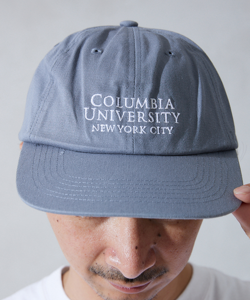 Russell Athletic（ラッセルアスレティック）の「【RUSSELL ATHLETIC / ラッセル アスレティック】別注 COLUMBIA Univ.刺繍CAP（キャップ・メンズ・ブルー/ネイビー・FREE）」の8枚目の写真