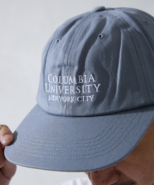 Russell Athletic（ラッセルアスレティック）の「【RUSSELL ATHLETIC / ラッセル アスレティック】別注 COLUMBIA Univ.刺繍CAP（キャップ・メンズ・ブルー/ネイビー・FREE）」の9枚目の写真