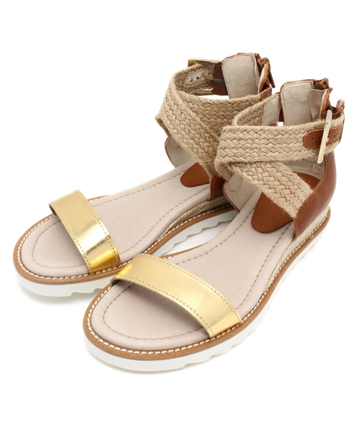 B:MING by BEAMS（ビーミングバイビームス）の「Bailarina by SKA / アンクルクロスサンダル（サンダル・レディース・ブラック/ブラウン・36/37/38）」の15枚目の写真