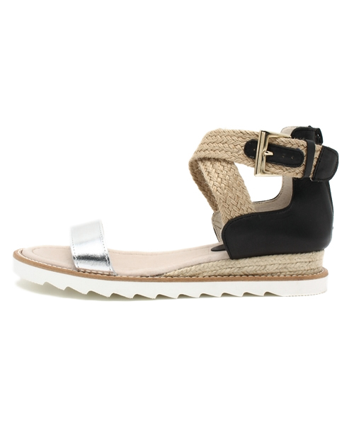 B:MING by BEAMS（ビーミングバイビームス）の「Bailarina by SKA / アンクルクロスサンダル（サンダル・レディース・ブラック/ブラウン・36/37/38）」の6枚目の写真