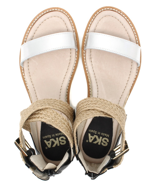 B:MING by BEAMS（ビーミングバイビームス）の「Bailarina by SKA / アンクルクロスサンダル（サンダル・レディース・ブラック/ブラウン・36/37/38）」の14枚目の写真