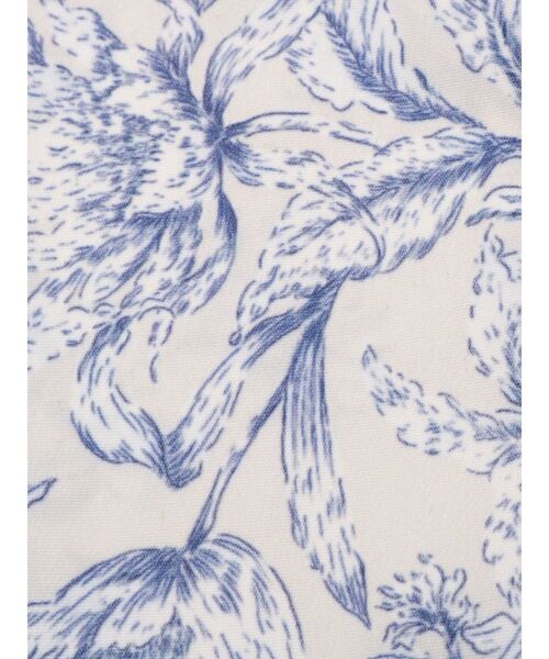 RESEXXY（リゼクシー）の「ニュアンスフラワースカーフ（シュシュ・レディース・アイボリー/ブラック・FREE）」の8枚目の写真