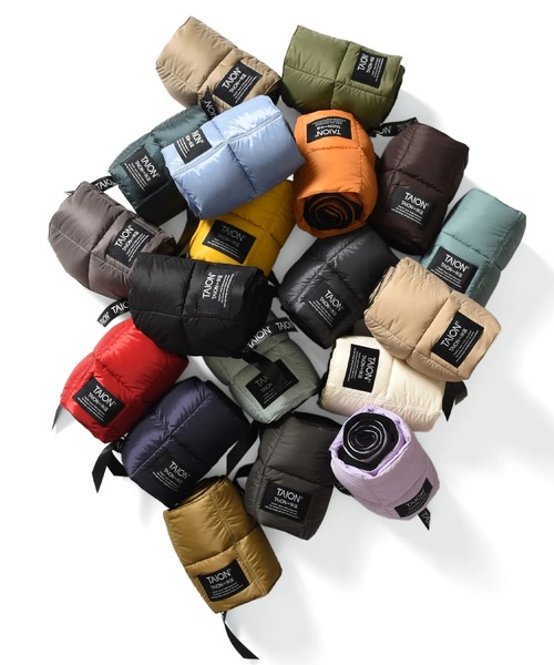 TAION（タイオン）の「TAION / タイオン ベーシック ダウンスカーフ マフラー ユニセックス 201A YGG（マフラー・レディース・グレー/ブルー/オフホワイト/ブラック/キャメル/オリーブドラブ/パープル/ブルー系その他/ベージュ/オレンジ/グレイッシュベージュ/サックスブルー・FREE）」の13枚目の写真