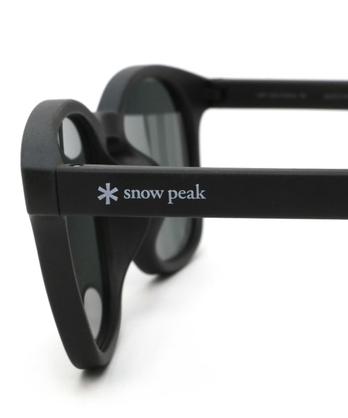 JINS snow peak ブラック サングラス JINS×Snow Peak(スノーピーク)｜JINSｰ眼鏡(メガネ・めがね