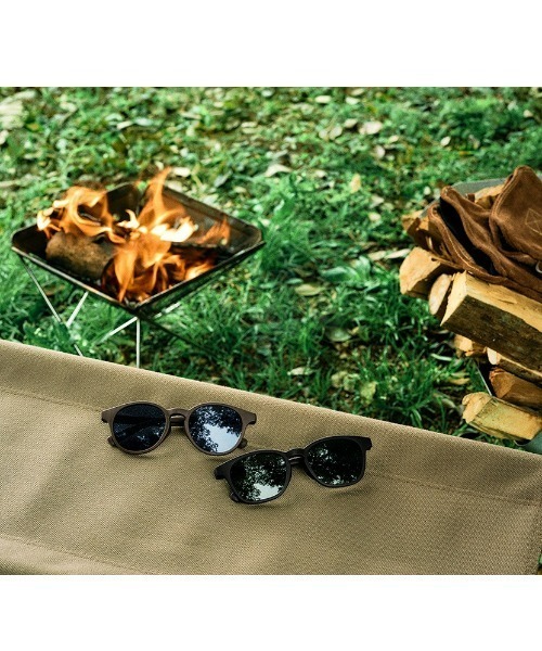 Snow Peak(スノーピーク)の「JINS × Snow Peak Rubber Sunglasses Matte (Wellington)(サングラス・メンズ・ブラック/ブラウン・ONE)」の19枚目の写真