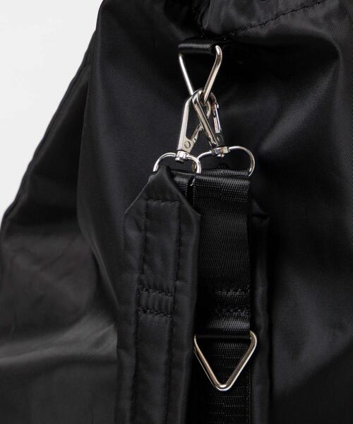 WEGO(ウィゴー)の「WEGO/【一部店限定】ドローストリングバッグ(バックパック/リュック・レディース・グレー/ブラック・FREE)」の20枚目の写真