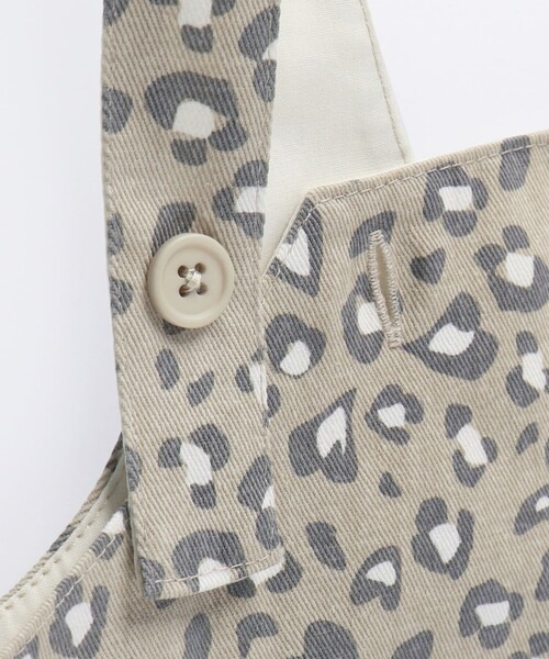 BRANSHES（ブランシェス）の「【プチプラ】ツイル総柄プリントジャンパースカート（ジャンパースカート・キッズ・ブラック/ベージュ/オフホワイト・90/100/110/120/130）」の19枚目の写真