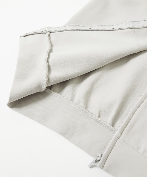 devirock（デビロック）の「防汚 ビッグシルエット ジップパーカー（パーカー・キッズ・ライトグレー/サックスブルー系/ブラック・140cm/160cm/130cm/120cm/100cm/110cm/150cm）」の13枚目の写真