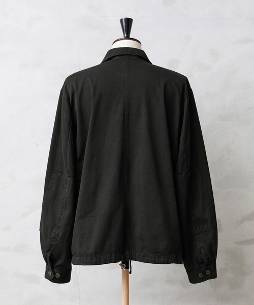 実物 新品 デッドストック チェコ軍 フライフロント ワークシャツBLACK染め MILITARY 実物 新品 デッドストック チェコ軍 フライフロント