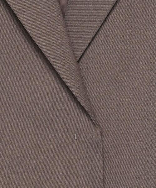 H　BEAUTY&YOUTH UNITED ARROWS（エイチビューティーアンドユースユナイテッドアローズ）の「＜H＞ドスキンショートベスト（ベスト・レディース・モカ/ブラック・S/M）」の9枚目の写真